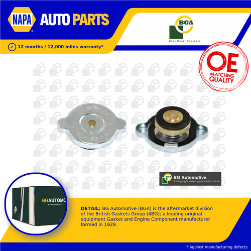 Radiator cap cc3047 bga - cap,