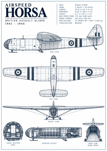 Airspeed horsa glider - horsa,