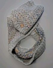 New Fat Face Grey Marl Snood