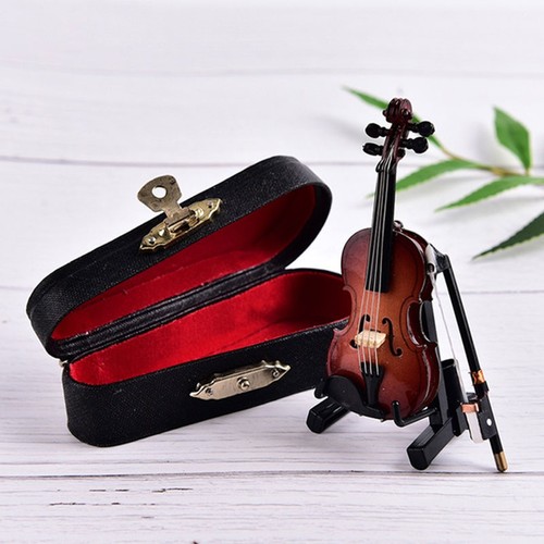 Mini violin miniature musical - miniature,