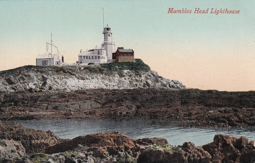 Vintage postcard mumbles - postcard, head