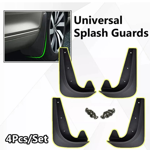 4pcs car universal mudguards - 4pcs,