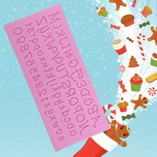 Cake Decoration Mold Alphabet