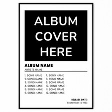 Album Music Cover Poster