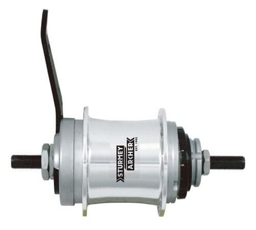 Sturmey archer 36h silver - sturmey,