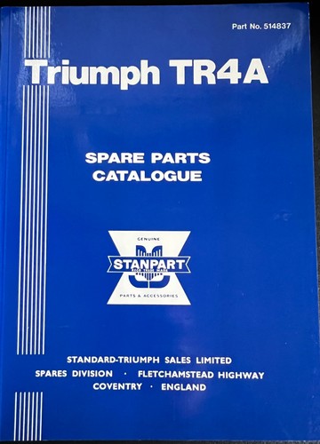 Triumph tr4a spare parts - tr4a,