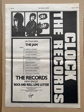 THE RECORDS ON TOUR WITH THE
