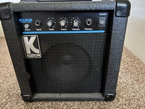 Kustom kla10 guitar - kustom, amplifier