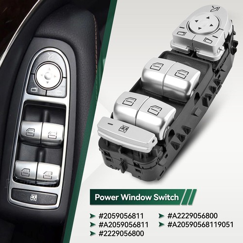 Driver power window switch - window,