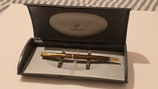 Parker Insignia Set Topaz Ballpoint Pen With Box. Collectable item