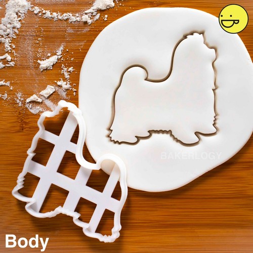Shih tzu body cookie - body, cutter