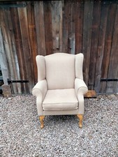 laura ashley armchair  -Denbigh wing  Chair - Reupholstered In Your Own Fabric