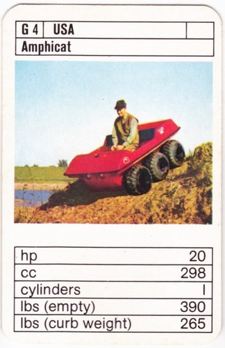 Vintage amphicat amphibious - amphicat,
