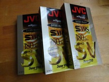 JVC VHS Blank Recordable SVHS