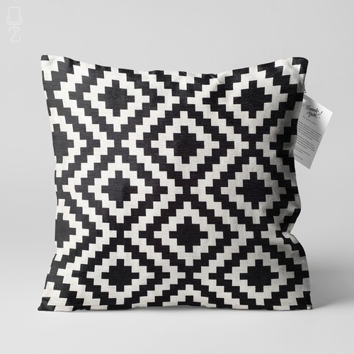Soft cushion cover - cover, black