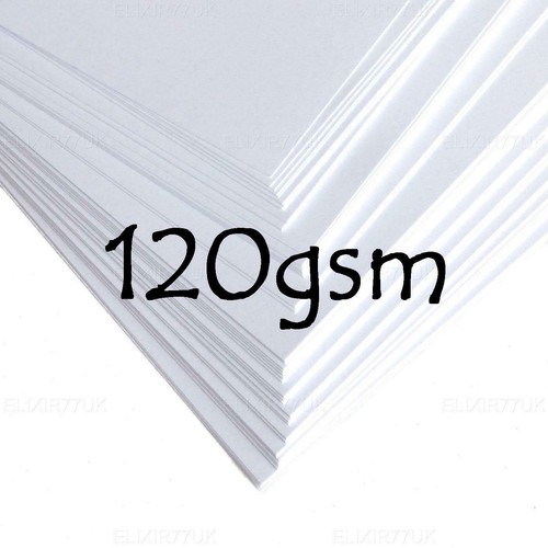 White thick paper blanks - a4,