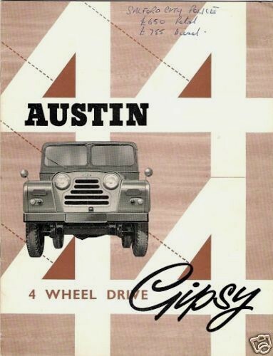 Austin gipsy 4x4 1958 1959 - 1958-1959, uk