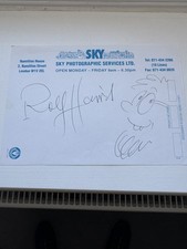 ROLF HARRIS Genuine signed