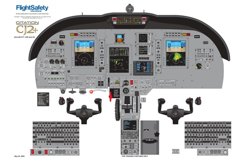 Cessna citation cj2 cockpit - citation,