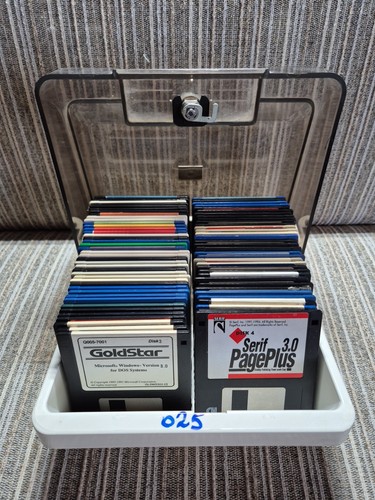 Vintage floppy disks - disks, joblot