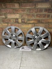 Peugeot 307 16 Inch Wheel Trim Hub Caps X2.