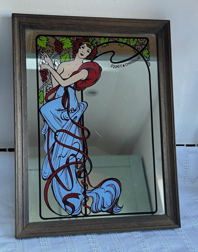 Vintage picture mirror moet - picture, &