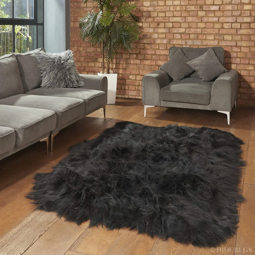 Icelandic sheepskin rug - sheepskin, skin