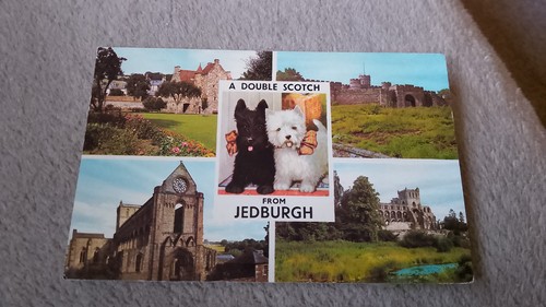 1974 jedburgh vintage postcard - 1974,