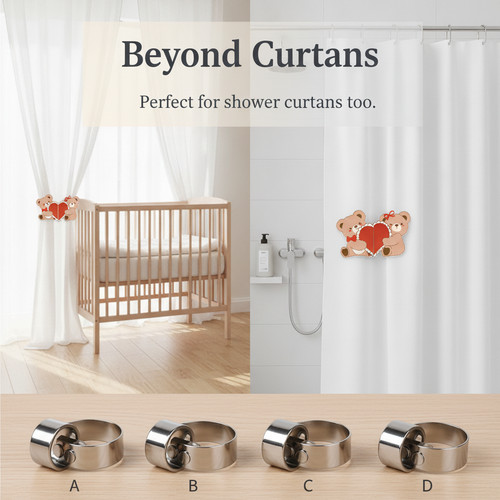Curtain tiebacks teddy - curtain,