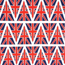 Union Jack Flag Bunting Panel