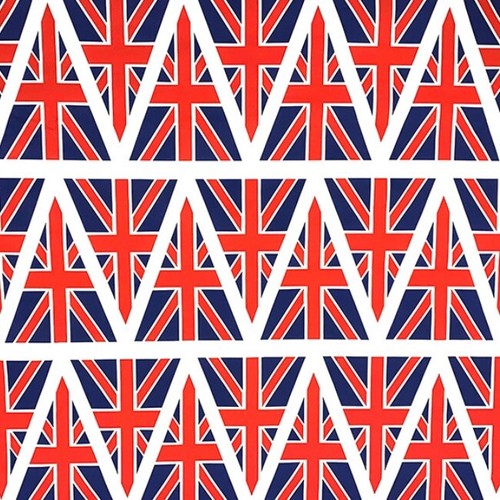 Union jack flag bunting - bunting, panel