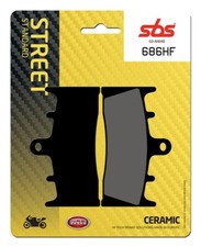 SBS 686HF Brake Pads Anterior Kawasaki ZX12R Ninja 1200 2000-2003