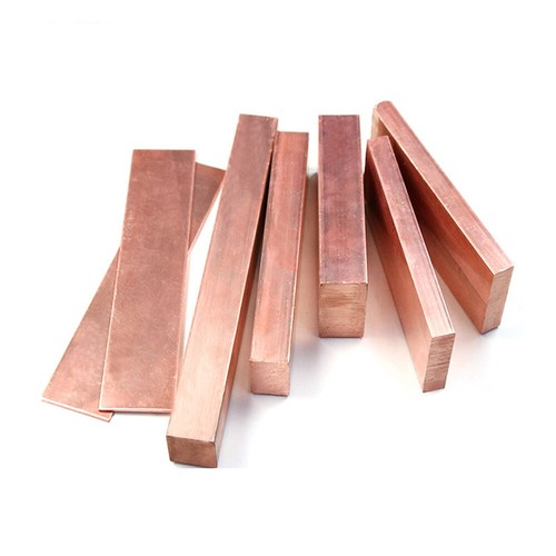 Copper metal flat bar - flat,