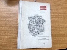 Rover Metro 1.4 diesel TU diesel engine overhaul manual USED