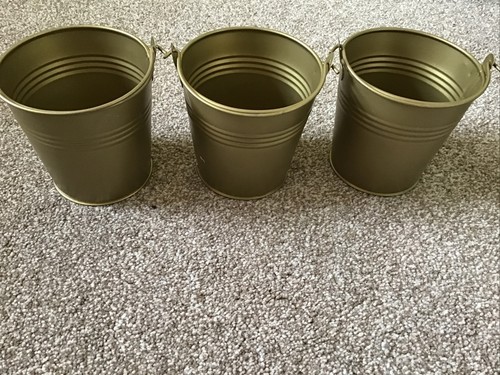 10cm metal buckets - 3,