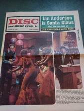 DISC & MUSIC ECHO Magazine 27 DECEMBER 1969 Christmas Tom Jones Jethro NME