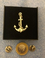 ANCHOR SAILOR PIN BADGE REAL