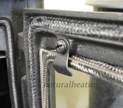 Stove glass clips wood - x,