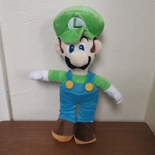Nintendo Super Mario Bros Luigi Plush Teddy Toy Gosh International 2007