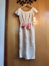 Vintage 1950s Cream Lace