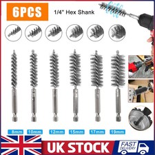 6 X Stainless Steel Wire Brush