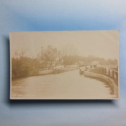 Hertford postcard 1911 real - hertford,