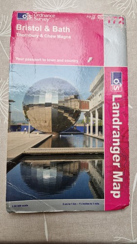 Landranger map 172 - landranger, bristol