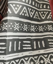 Outdoor Garden Rug Tile Geo Area Floor Patio Deck Non Slip Waterproof Large Mat