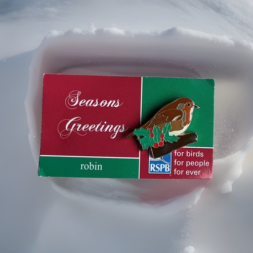 Rspb pin badge - pin, gnah