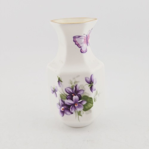 Aynsley bud vase - aynsley, butterfly