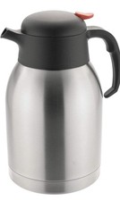 Zodiac Vacuum Jug Insulated Stainless Steel Thermal Tea Flask Push Button 