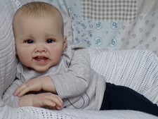 Reborn Baby Boy Doll ~ Painted