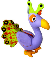 Bouncy peacock childrens