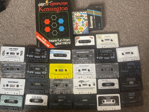 Commodore c64 cassette - commodore,